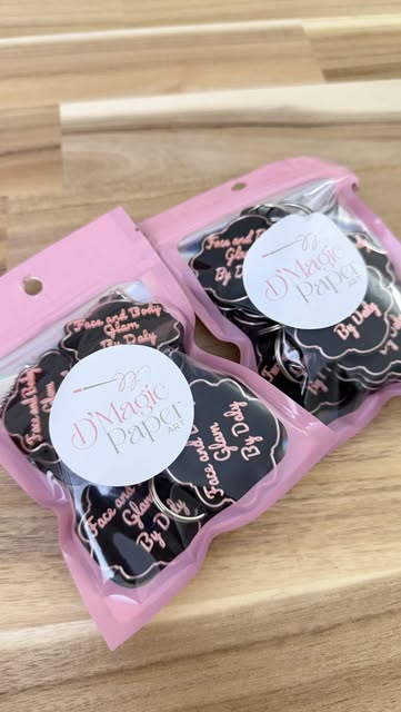DEMO Personalized Favor Tags — Set of 12