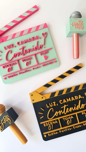 DEMO Personalized Movie Clapperboard